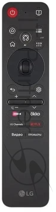 LG Телевизор LG 77" OLED77C5RLA черный OLED UHD 144Hz Smart TV webOS