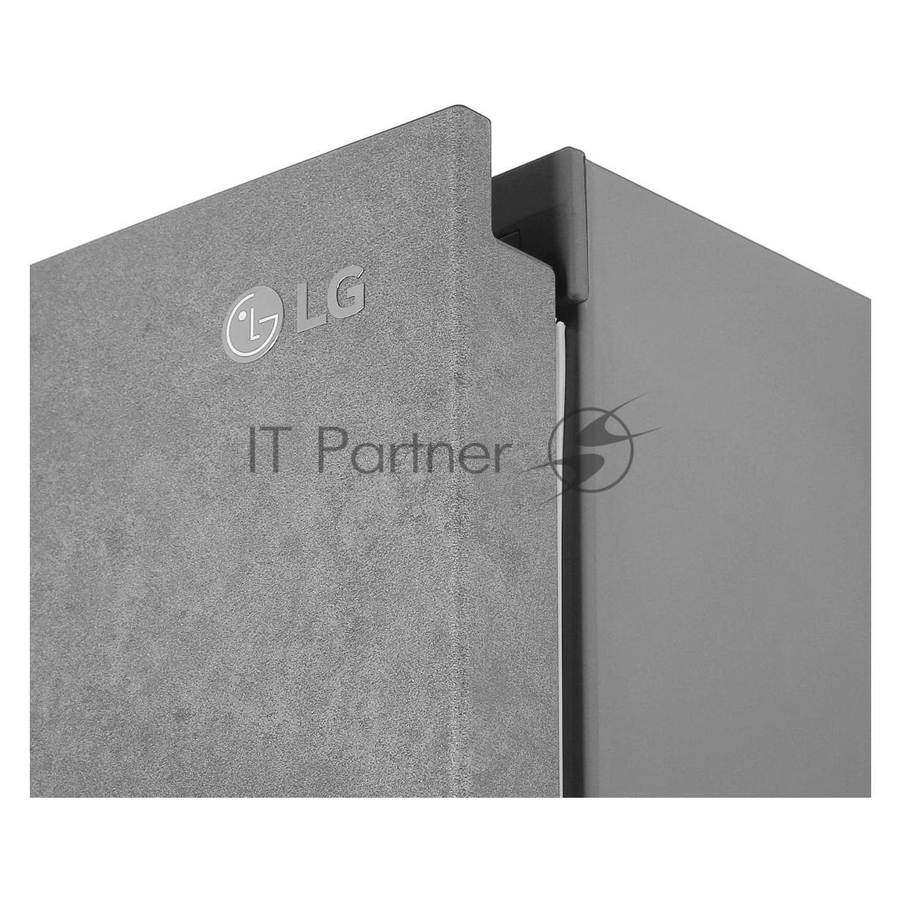 LG Холодильник LG GA-B509MCZL серый двухкамерный 277/107л морозилка снизу, No Frost