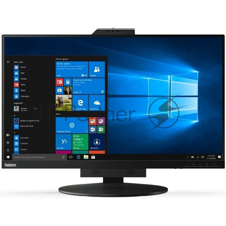 LENOVO Lenovo Монитор 27" Lenovo ThinkCentre Tiny-In-One 27 (11JHRAT1UK) IPS 2560x1440, 60 Гц