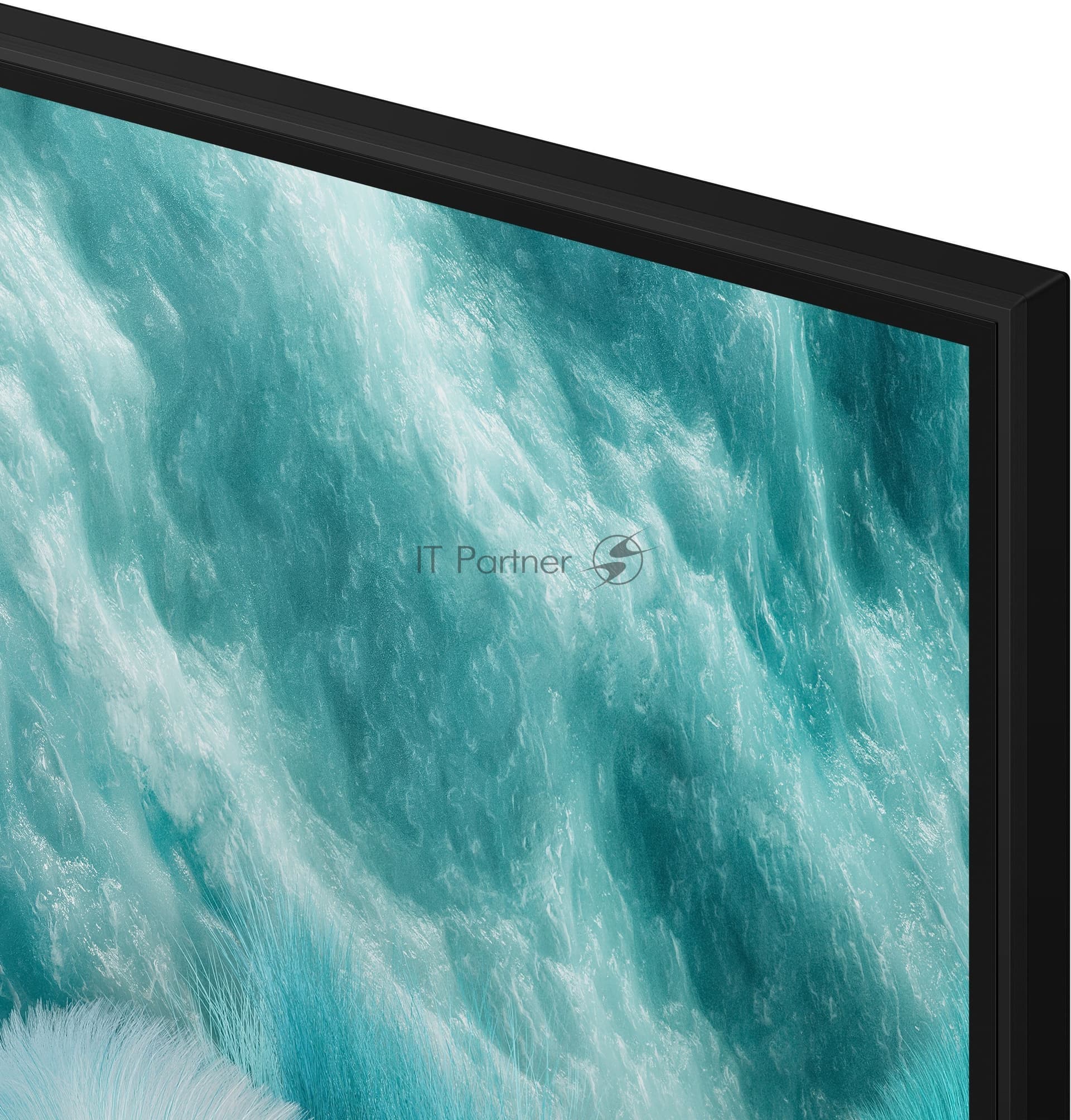 Samsung Телевизор Samsung 75" QE75Q7FAAUXRU черный QLED 4K UHD 50Hz Smart TV