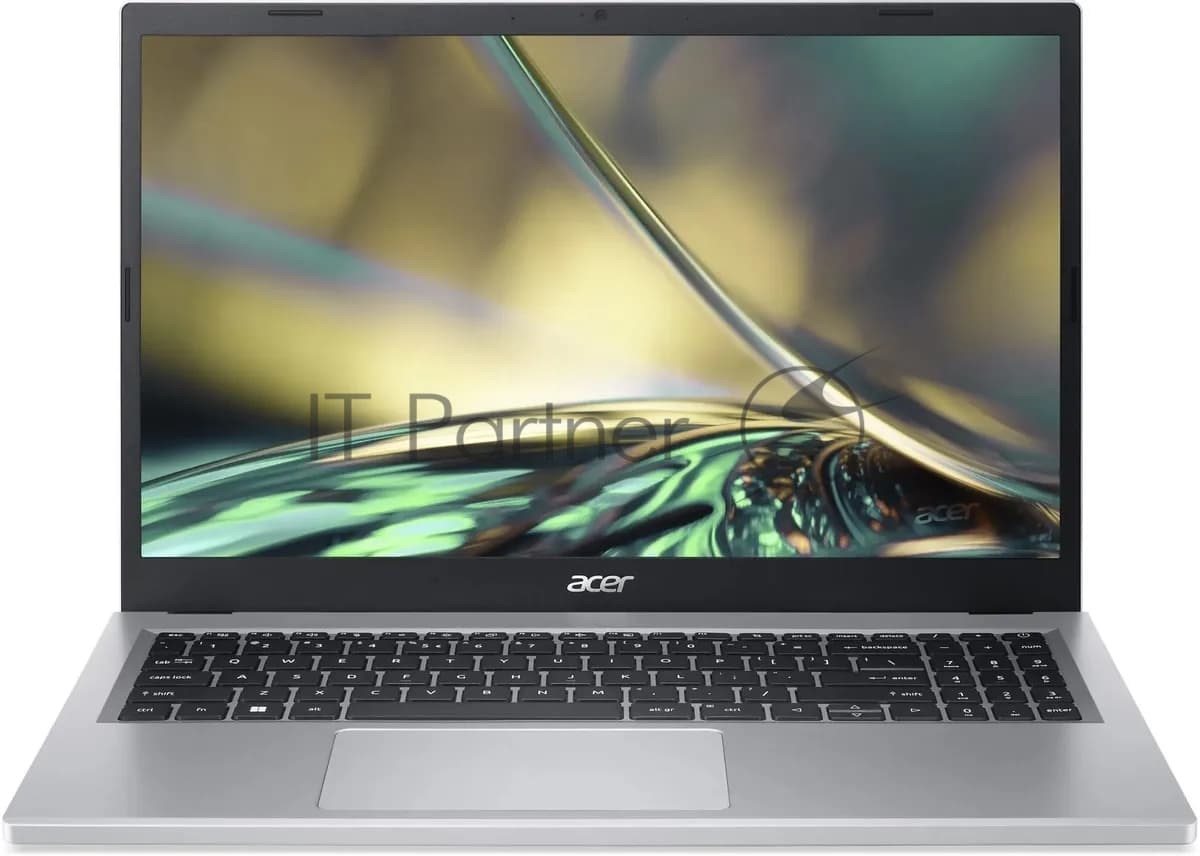 Acer Ноутбук 15.6" IPS FHD Acer Aspire A315-24P-R6N2 silver (AMD Ryzen 5 7520U/16Gb/1Tb SSD/VGA int/noOS) (NX.KDEER.00M)