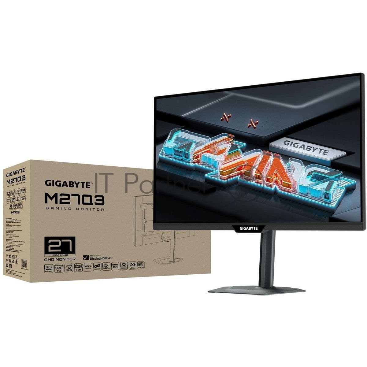 GIGABYTE Gigabyte Монитор 26.5" Gigabyte M27Q3 EK IPS 2560x1440