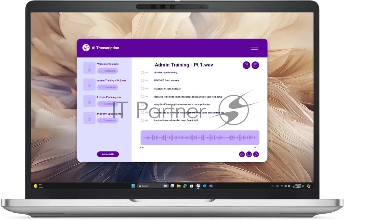 Dell Ноутбук Dell Pro 13 Plus/13.3"/IPS/Intel Core Ultra 7 266V/16Gb/1Tb/SSD/Intel Arc/Без ОС/серебристый/1.23kg