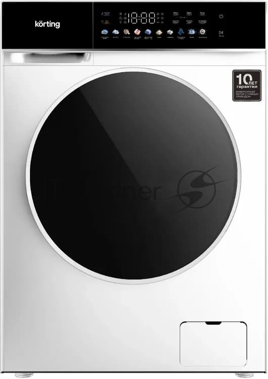 Korting Стиральная машина Korting KWD 60DS12106 белый, загрузка фронтальная 10 кг, 1200 об/мин, класс B