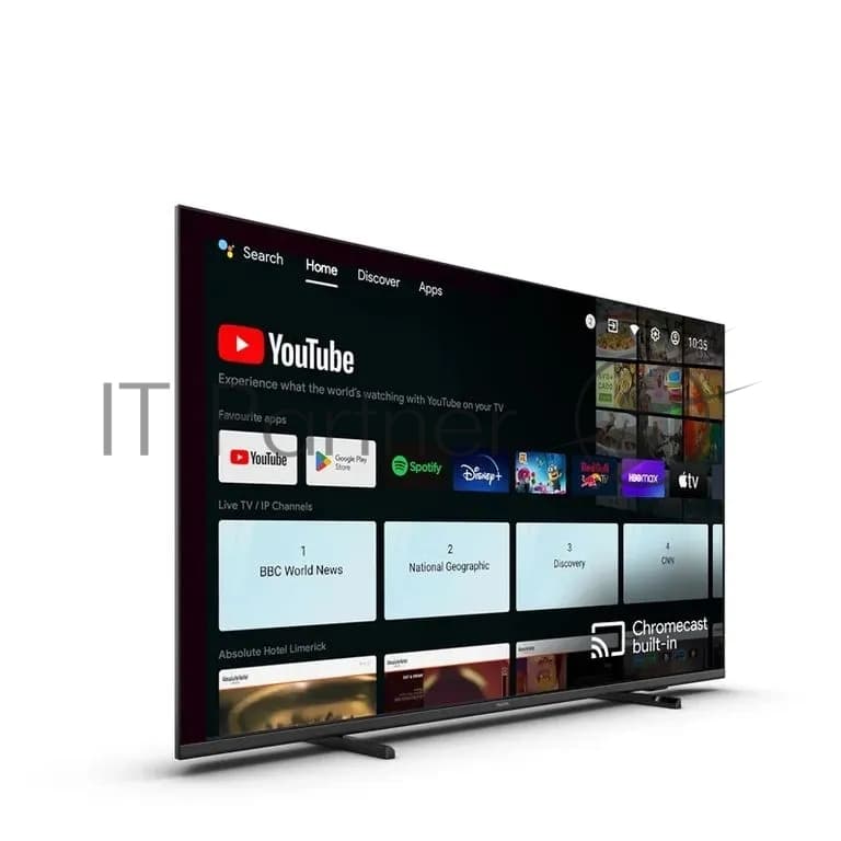 Philips Телевизор коммерческий Philips 55" 55HFL4518U/12 черный LED 4K UHD 60Hz Smart TV Android TV