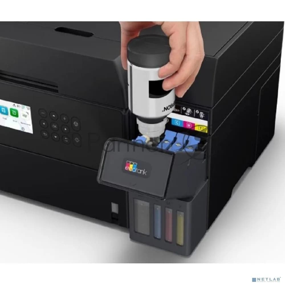 Epson МФУ струйный Epson EcoTank L6370 (C11CL43403) A4 Duplex WiFi черный — фото 3