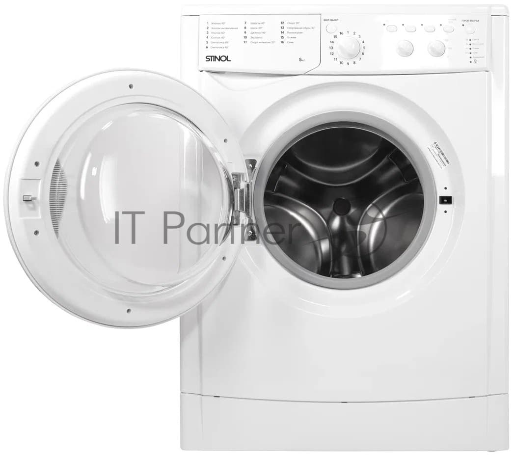 Stinol Стиральная машина Stinol WSTS 510 C белый, загрузка фронтальная 5 кг, 1000 об/мин, класс A