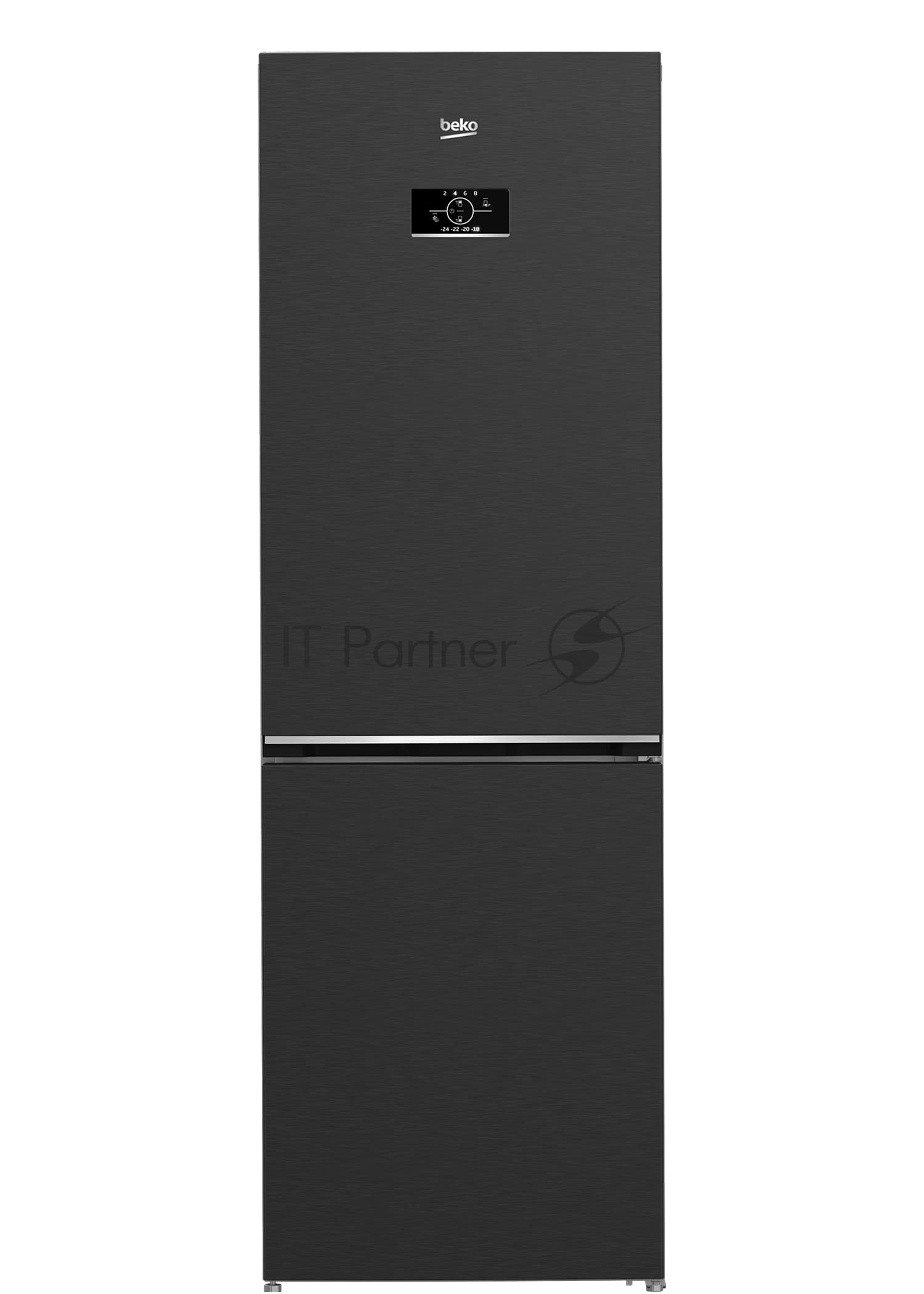 Beko Холодильник Beko B3RCNK365HXBR антрацит двухкамерный 368л морозилка снизу, No Frost