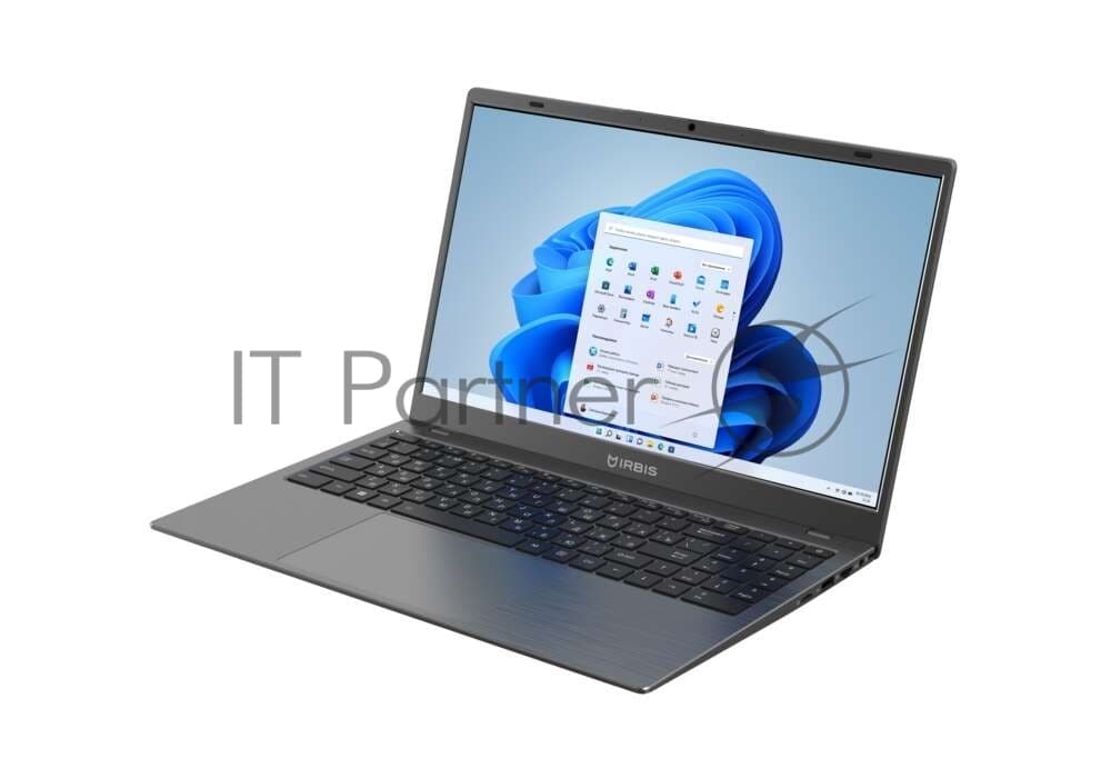 Irbis Ноутбук Irbis GroovyBook 15/15.6"/IPS/Intel Core i5-13600H/16Gb/512Gb/SSD/Intel Iris Xe/Windows 11 Pro/серый/1.72kg