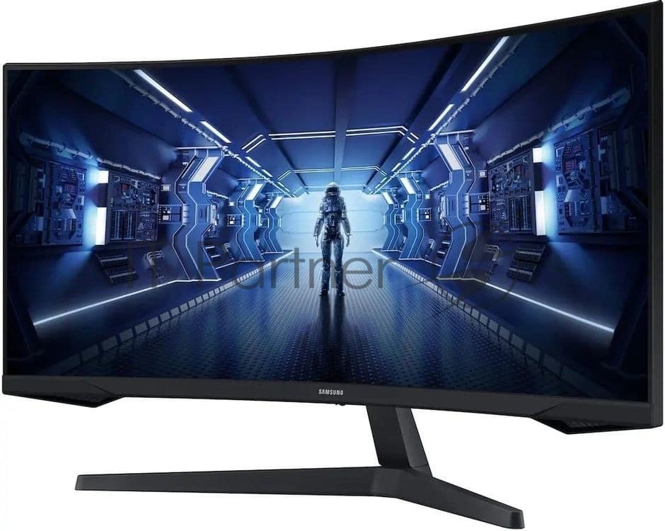 Samsung Монитор Samsung 34" LC34G55TWWPXEN черный VA LED 1ms 21:9 HDMI матовая 250cd 178гр/178гр 3440x1440 165Hz DP UW 5.6кг