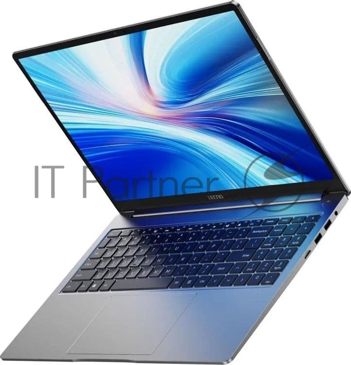 Tecno Ноутбук Tecno MegaBook T16RA/16"/IPS/Intel Core i5 13420H/16Gb/1Tb SSD/Intel UHD Graphics/Windows 11 Home/серый/1.74kg