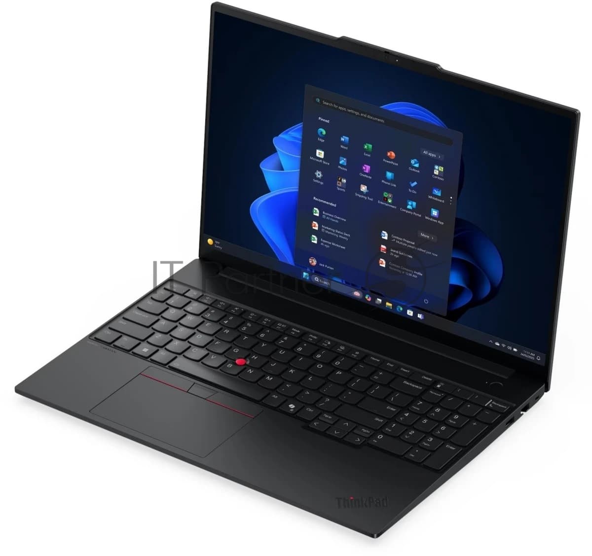 Lenovo Ноутбук Lenovo ThinkPad E16 GEN 3/16"/IPS/Intel Core Ultra 5 225H/16GB/512GB SSD/Intel Graphics/noOS/черный/1.63