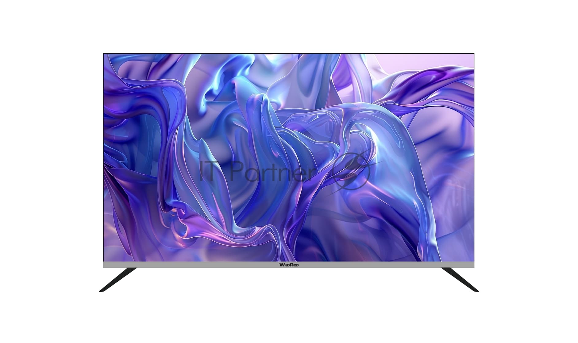 WILDRED Телевизор WildRed 43" 43QWS9001 черный DLED FHD 60Hz Android TV 1GB/8GB