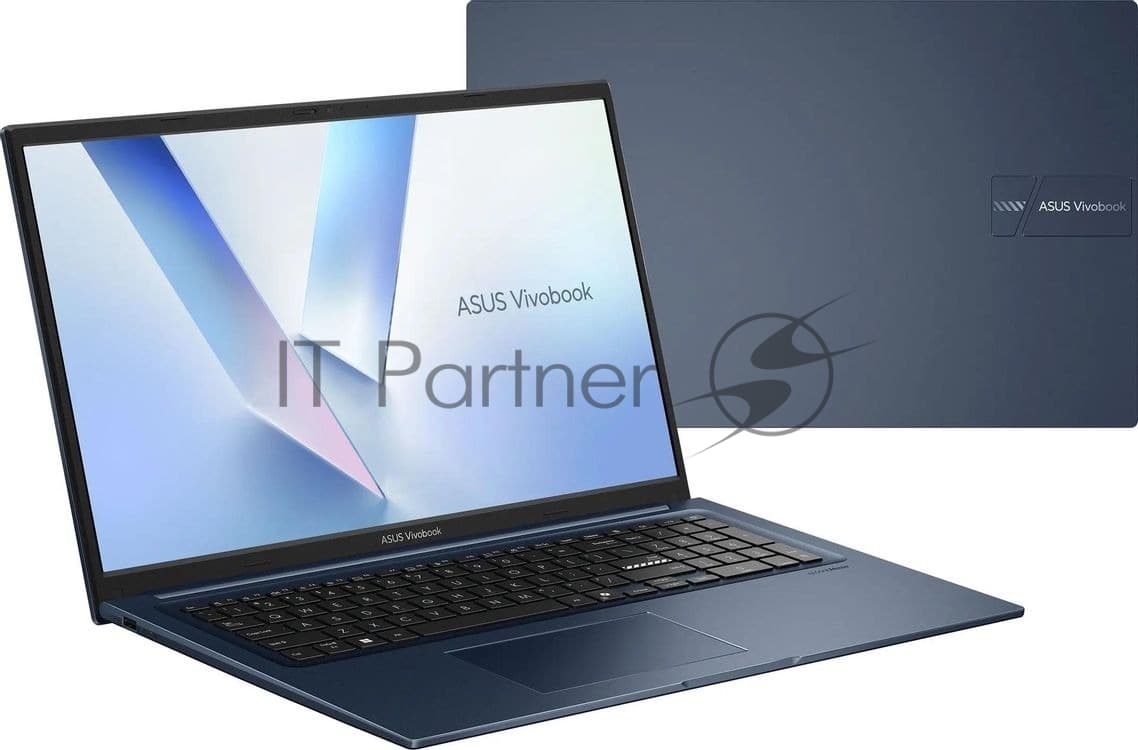 ASUS Ноутбук Asus Vivobook 17 X1704MA-AU010/17.3"/IPS/Intel Core 5 320/16Gb/512Gb SSD/Intel Graphics/без ОС/синий/2.1kg