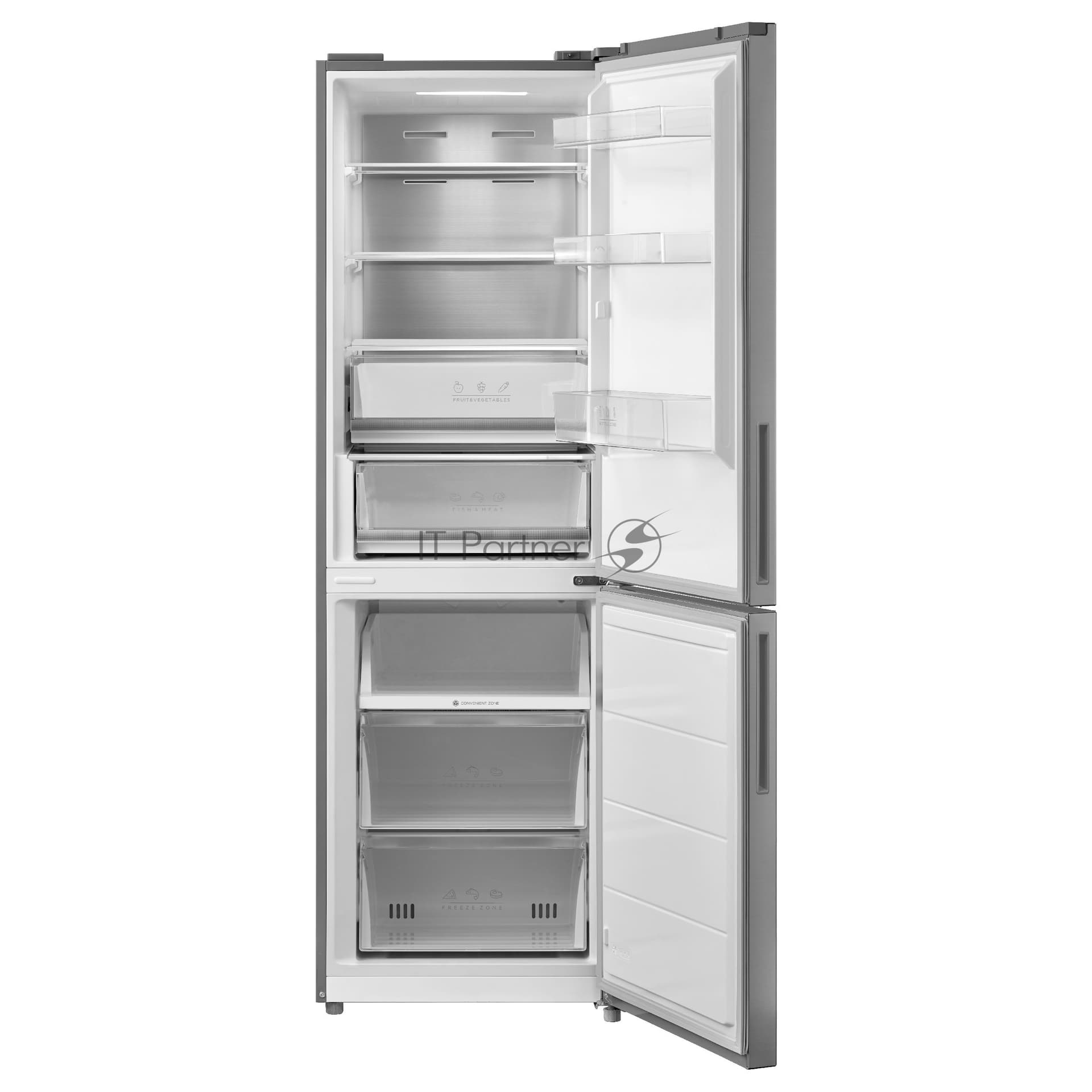 KORTING Korting Холодильник KORTING KNFC 61811 X, отдельностоящий