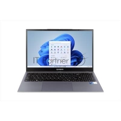 Irbis Ноутбук IRBIS SmartBook 15NBP3508L_G3/15.6"/IPS/Intel Core i5 1250P/16Gb/512Gb/SSD/Intel Iris Xe Graphics/Windows 11 Pro/серый/1.77kg