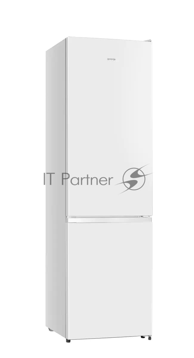 Gorenje Холодильник Gorenje NRK62014W4 белый двухкамерный 238/86л морозилка снизу, No Frost