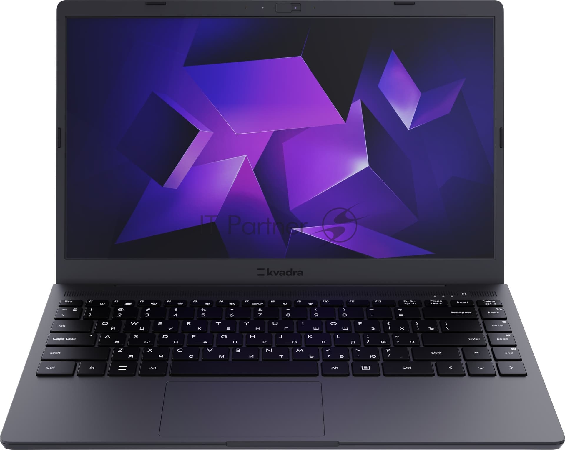 Ноутбук Kvadra Nau LE14U.12.122.001, 14.1", Intel Core i7 1355U, 16 ГБ, 512 ГБ SSD, серый