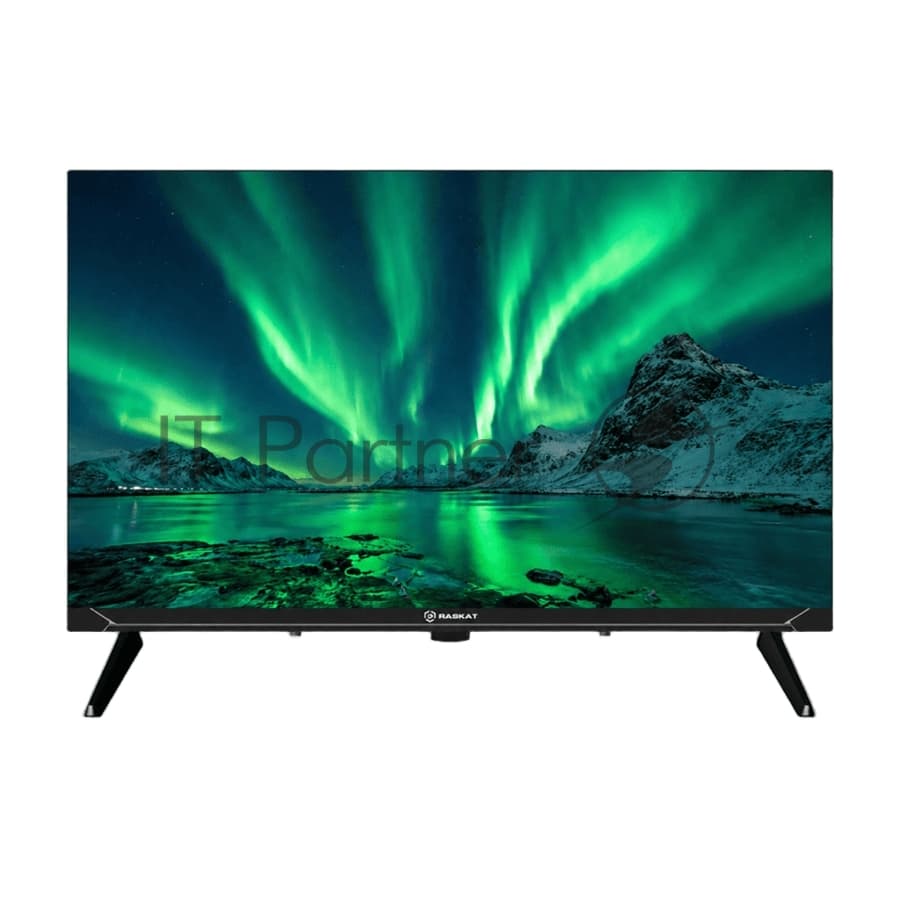 Raskat Телевизор Raskat 24" 24H1400B черный LED HD 60Hz Smart TV YaOS 1GB/8GB