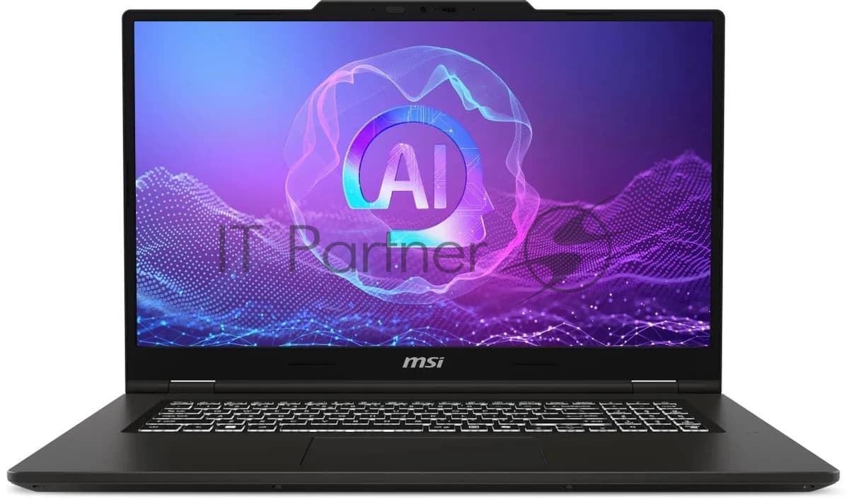 MSI MSI VenturePro 17 AI A2HVEG-029XRU/17.3"/IPS/Intel Core Ultra 5 225H/16Gb/512Gb/SSD/NVIDIA GeForce RTX 4050 6Gb/Без ОС/серый/2.4kg