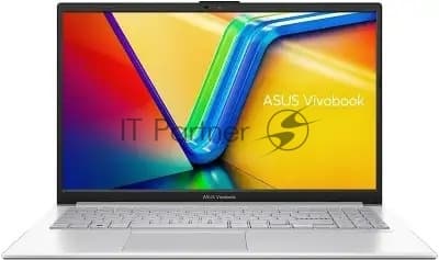 ASUS Ноутбук Asus Vivobook Go 15 E1504FA-BQ5529/15.6"/IPS/AMD Ryzen 5 40/16Gb/256Gb SSD/AMD Radeon 610M/без ОС/серебристый/1.63kg