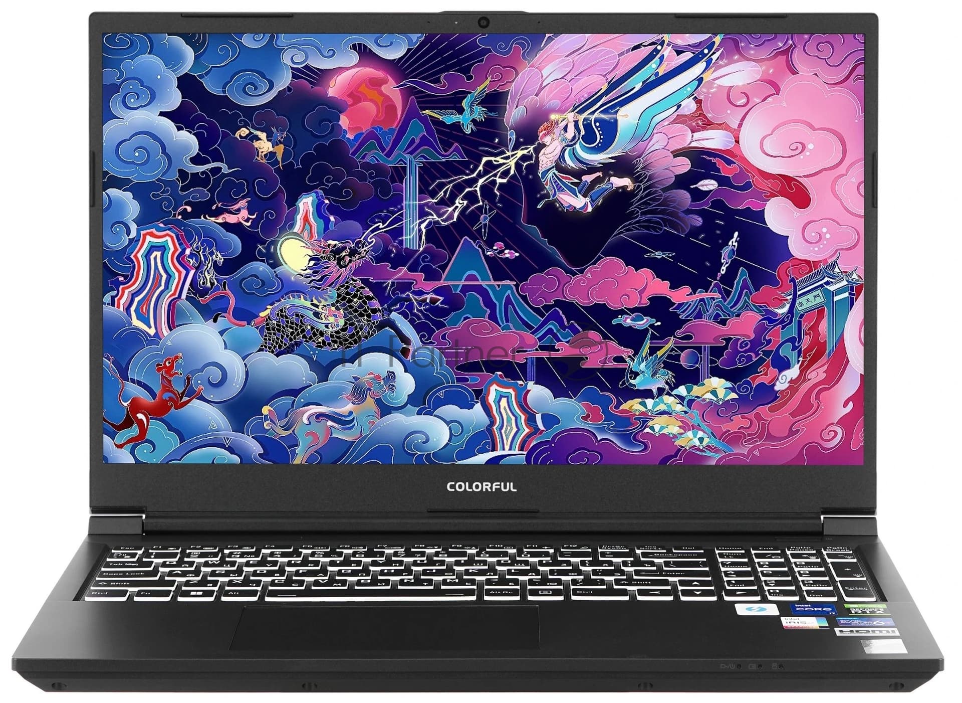 Colorful Ноутбук Colorful X15 XS-HE55016512B-1EAA Intel Core i5-12450H/16Gb (2*8 D4)/SSD512Gb/RTX3050 4Gb (95W)/15.6"/IPS/FHD/1920x1080/144Hz/Win11/RJ-45/Gray/2.1kg