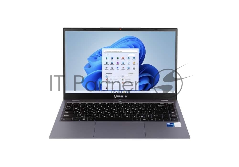 Irbis Ноутбук IRBIS SmartBook 14NBP3003PD_G3/14"/IPS/Intel Core i5 1250P/16Gb/512Gb/SSD/Intel Iris Xe Graphics/Без ОС/серый/1.5kg