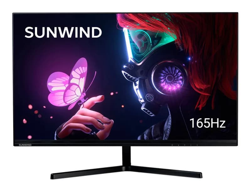 Монитор Sunwind SUN-M24BG110 Black 165Hz 1920x1080 VA