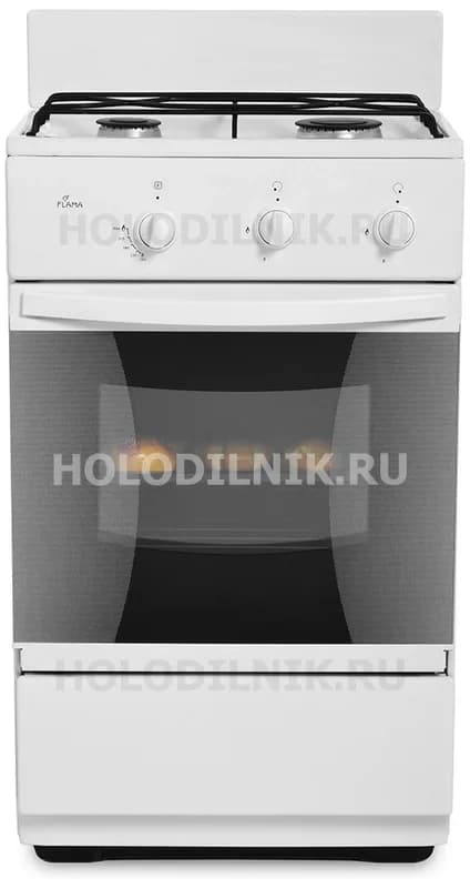 Газовая плита Flama ПГ2 1267 тип СG мод.3202 белый — фото 2