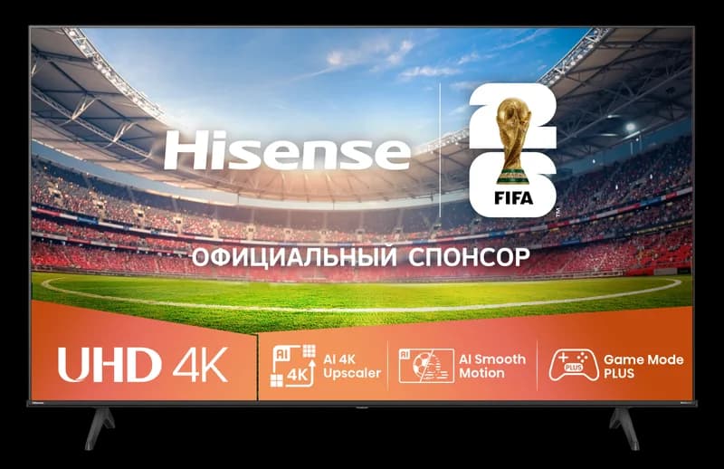 Телевизор 43" HISENSE 43 A6 Q Smart,UHD,4K,безрамочный