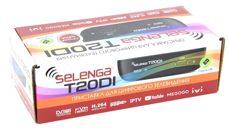 Цифровая приставка SELENGA (3600) T20DI DVB-T2/WiFi/MEGOGO/IPTV — фото 2