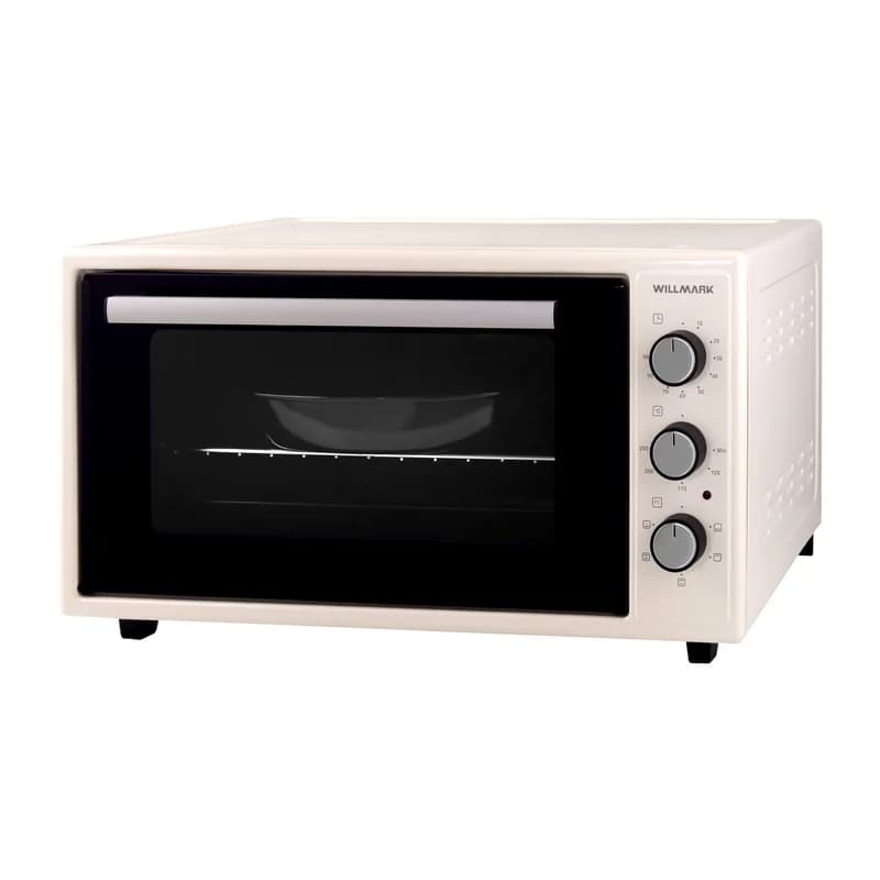 Мини-печь WILLMARK WOF-505B (50л,конвекция,эмал.внутр.поверх,лампа,таймер, беж., 1700Вт) — фото 2