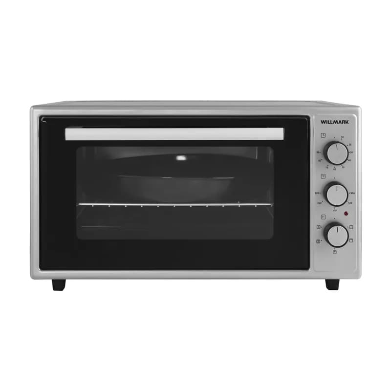 Мини-печь WILLMARK WOF-505G (50л,конвекция,эмал.внутр.поверх,лампа,таймер, сер., 1700Вт)