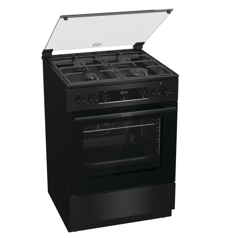 Комбинированная плита GORENJE GK6C44BF черный — фото 2