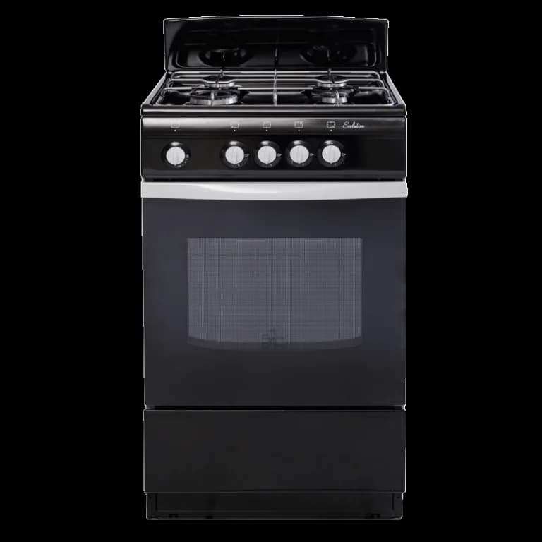 Газовая Плита DE LUXE 5040.36г(щ.) чёрн  Стеклянная крышка,электроподжиг