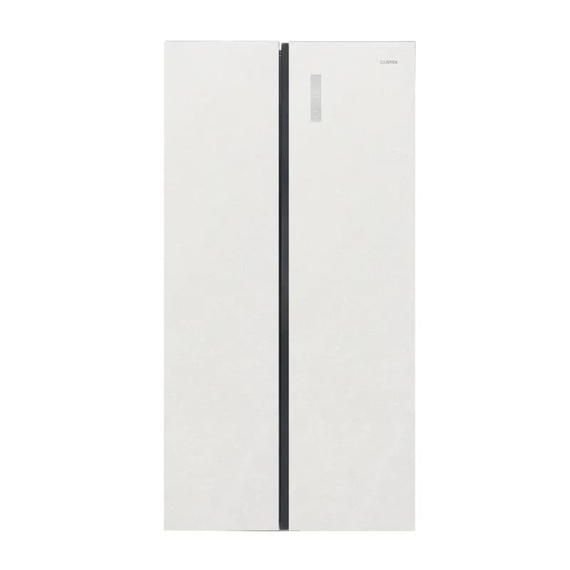 Холодильник Centek CT-4200 White Stone INVERTER No-Frost<606л (241л/365л)> 957х633х1910мм(ШхГхВ), А+