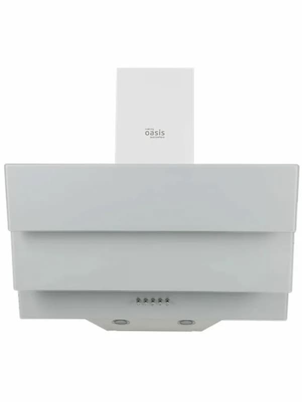 Вытяжка наклонная Oasis NS-60W (316) ,белый,стекло,500 м³/ч, — фото 3
