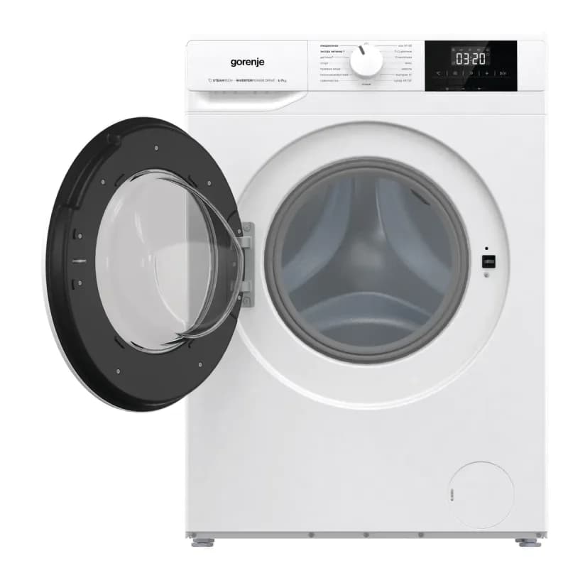 Стиральная машина Gorenje W5NGPI72SBS/C, с паром, 7кг, 1200об/мин, инверторная — фото 3