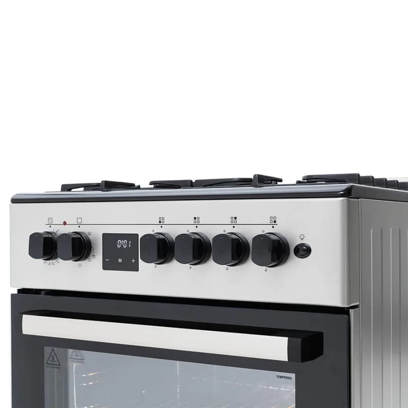 Комбинированная плита Manya MC5032S конвекция,Электронный таймер с автоотключением (Серый) — фото 5