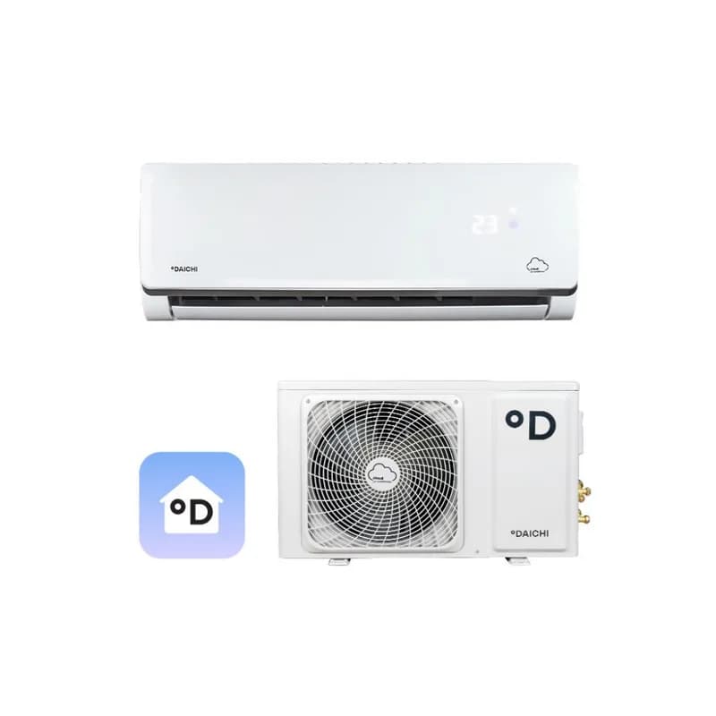 Облачный кондиционер Daichi B35AVQ2_UNL_A/B35FV2_UNL_A Wi-Fi, онлайн управление