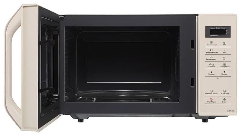 Микроволновая печь PANASONIC NN-ST 35 MKZPE бежевая — фото 3