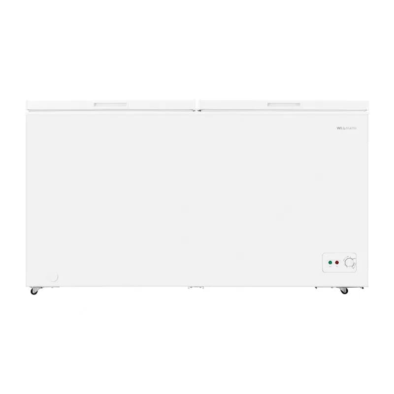 Морозильный ларь WILLMARK CF-670MDD (КОМПР.TOSHIBA, 550л,+5/-24С,A,2 двери,4 корз.гар.3 года,белый) — фото 2