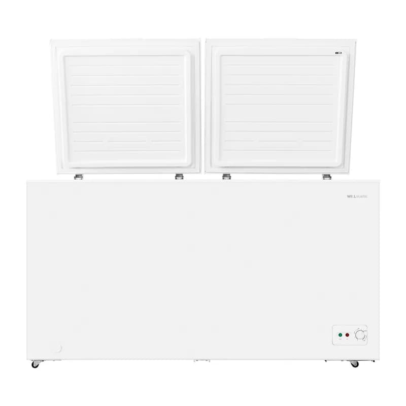 Морозильный ларь WILLMARK CF-670MDD (КОМПР.TOSHIBA, 550л,+5/-24С,A,2 двери,4 корз.гар.3 года,белый) — фото 3
