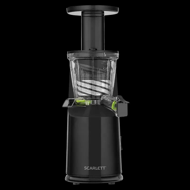 Соковыжималка шнековая Scarlett SC-JE50S46 черная, 150вт