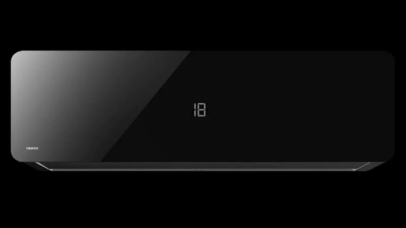 Сплит-система Newtek с <3515/3660W> черный, скрытый LED дисплей, Golden Fin, компрессор GMCC