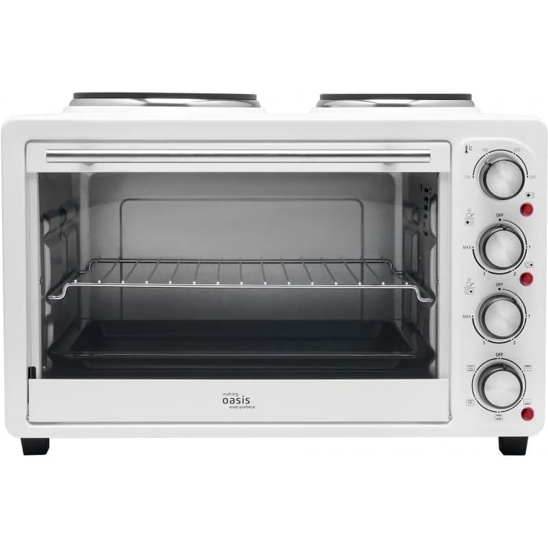 Электрическая мини-печь Oasis M-BL35W1 Белый,35л 2 конфорки