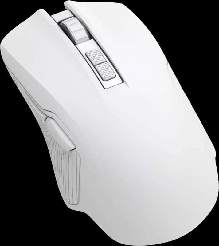 Мышь беспроводная DEFENDER Whisper GM-209, белый, 7кн, 7200dpi, 3в1, 400mAh, RGB, USB [52208] — фото 4