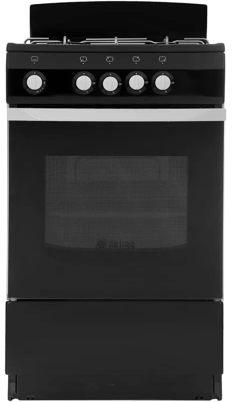 Газовая плита DELUXE 5040.38 Г (щиток), черный