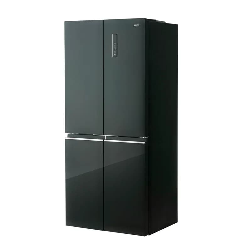Холодильник Centek CT-1745 NF Black Glass total NF <503л (186л/317л)> 853х694х1775мм, Стекло, 4 дв — фото 2