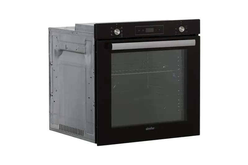 Электрический духовой шкаф SIMFER B6ES68122 стекло черное — фото 4